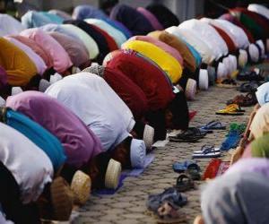 пазл Мусульмане молятся